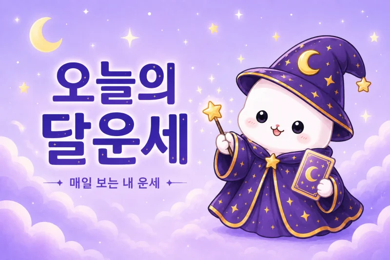 오늘의 달운세 · 매일 보는 내 운세 · 무료